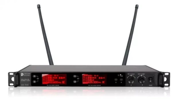 Dreamsound AM-500 двухканальная микрофонная радиосистема