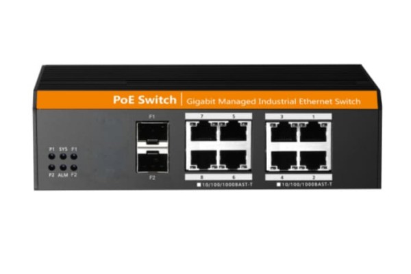 Foredge DIS108GP-2F коммутатор L2 8х1G, 2x1G SFP, POE