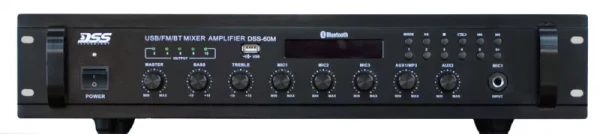 DSS-60M микшер-усилитель MP3/FM, 60 Вт/100 В