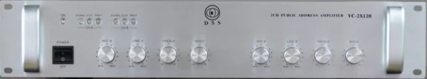 DSS VC-2x120 трансляционный усилитель 2х120 Вт/100В