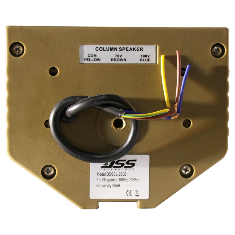 DSSCL-220B Речевой оповещатель 2х4''+1'', 10/20 Вт