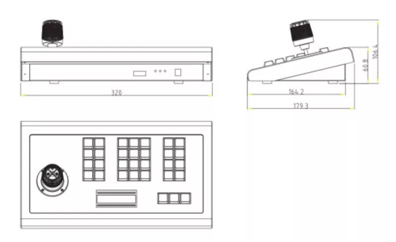 DSS DSM101KBD клавиатура управления для PTZ-камер