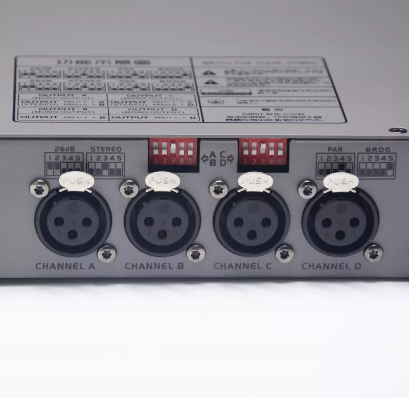 Dreamsound DS-4840 усилитель мощности класс D, 4x 840 Вт/4 Ом